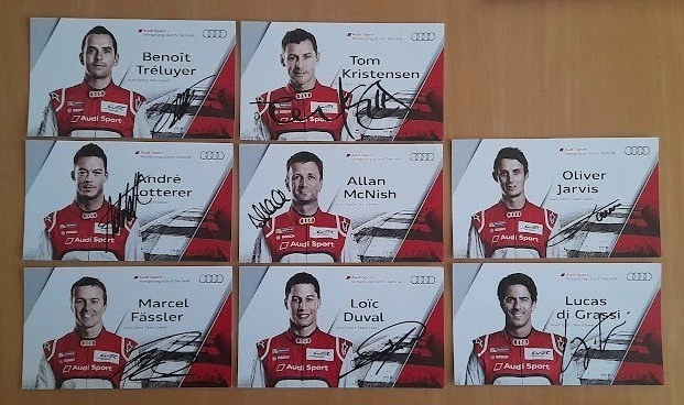 AFFICHE 24 HEURES Du Mans 2024 FERRARI AF Corse N° 50 Et 51 dédicacée