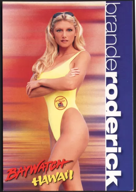 TV SERIES Postcard: BAYWATCH HAWAII (Brande Roderick). Free UK p&p