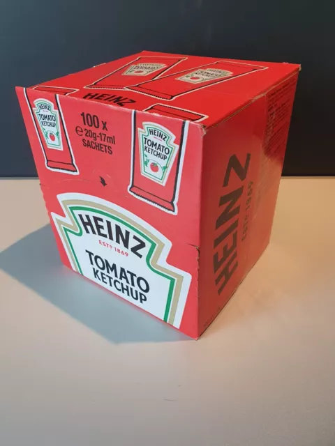 HEINZ Tomato Ketchup 100 x 17 ml - Portionsbeutel