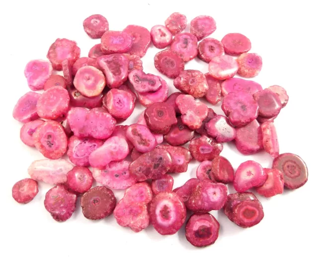 230 Gram Natural Pink Solar Agate Wholesale Lot 78 Pieces Gemstone