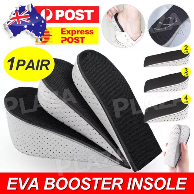 Unisex Insole Heel Lift Insert Shoe Pad Height Increase Cushion Elevator_Taller