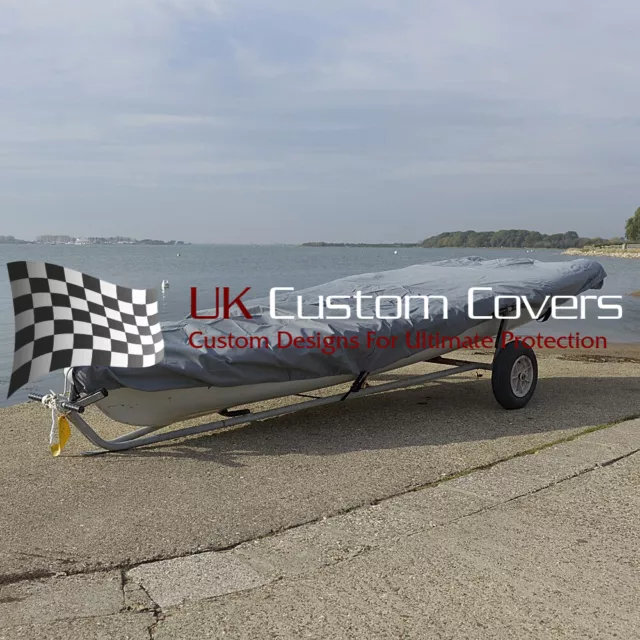 Laser Pico Dinghy Boat Tailored Cover - Grey 326