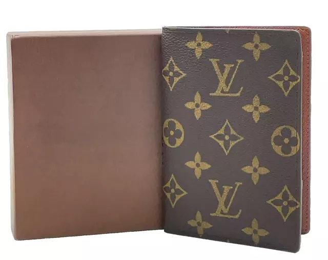 Louis Vuitton - Passport Cover Damier Ebene Canvas