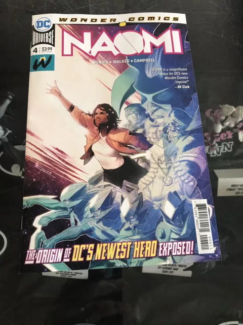 Naomi #4 Bendis Walker Campbell First Print Origin DC Comics Wonder 3