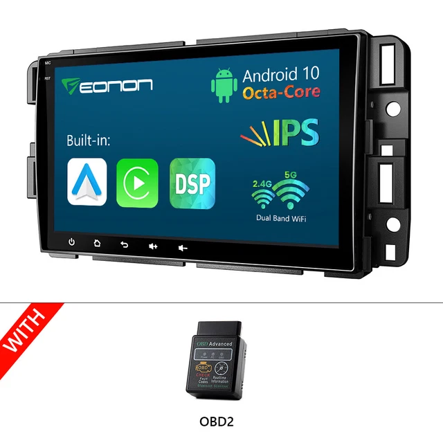 OBD+Android Car Radio Stereo GPS Navigation For GMC Yukon Sierra Chevrolet Chevy