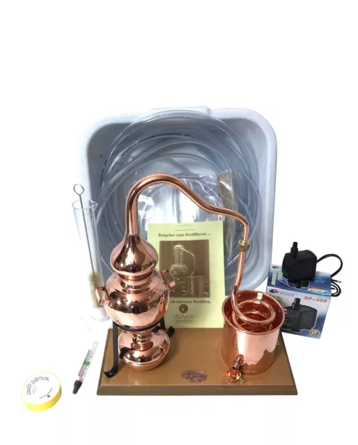 CopperGarden® Alembic distillery 0.5 litre spirit - Carefree package