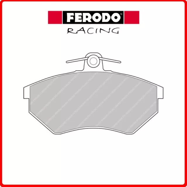 FCP775H#140 PASTIGLIE FRENO ANTERIORE SPORTIVE FERODO RACING VOLKSWAGEN Caddy (I