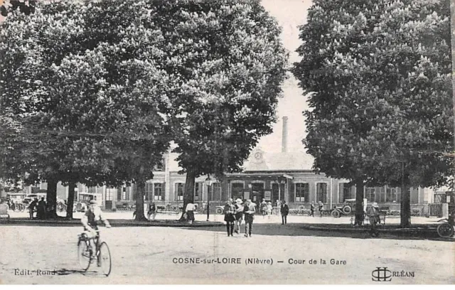 58 - COSNE SUR LOIRE - SAN33306 - Cour de la Gare - as is