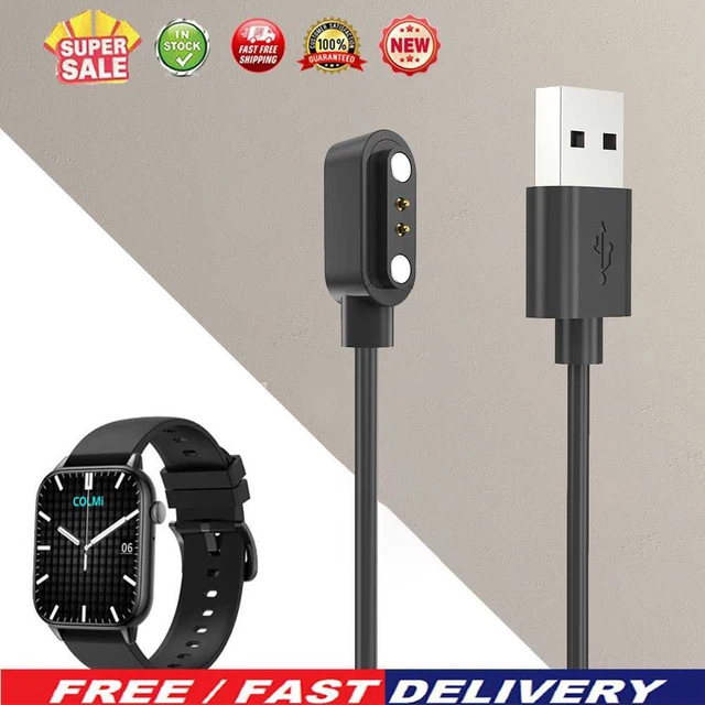 Magnetic Replacement Charger Cord USB Fast Charging Cable for COLMI C60/C61/ I20