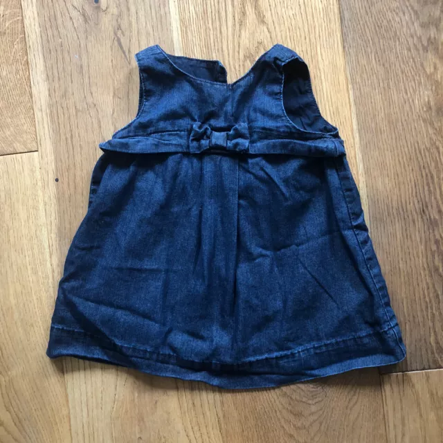 Baby Gap Dark Denim Dress Age 6-12 Months