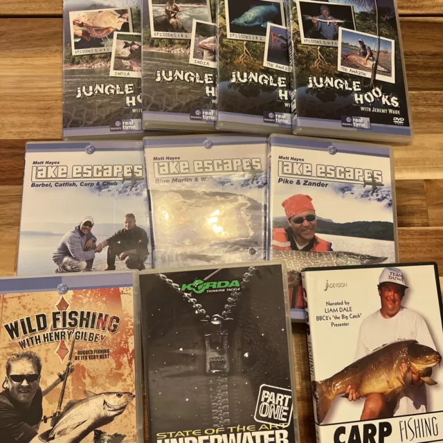 fishing dvd bundle