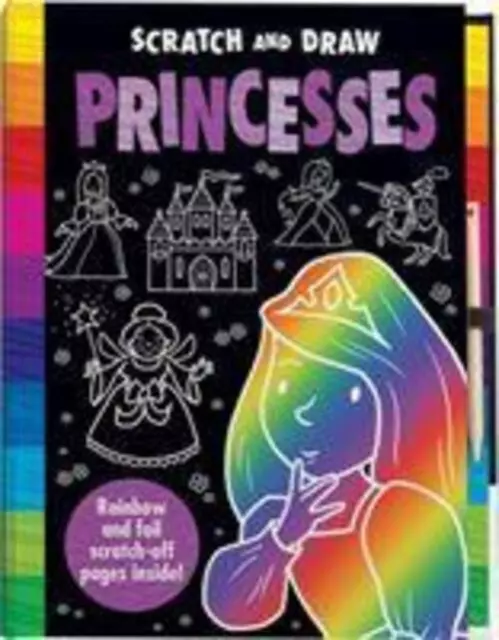 Nat Lambert | Scratch & Draw Princess - Scratch Art Activity Book | Buch (2018)
