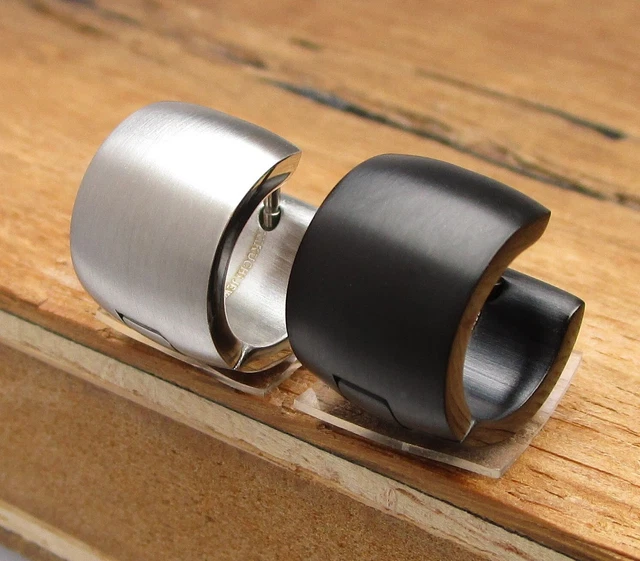 Hey Happness Paar Creolen Basc, Klen Mttel Groß Für Layer Look, 18K