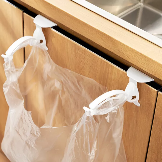2pcs Müllsack Hängende Racks Küchenspüle Mülleimer Racks Abfallbeutelhalter