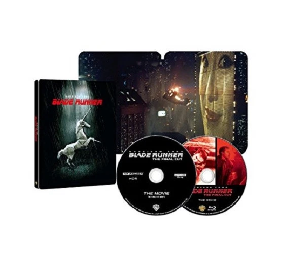 BLADE RUNNER FINAL Cut Limited Edition 4K ULTRA HD & Blu-ray Steelbook ...