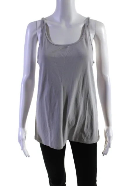 EILEEN FISHER WOMENS Silk Sleeveless Stretch Pullover Tank Top Blue Size L  $71.89 - PicClick AU