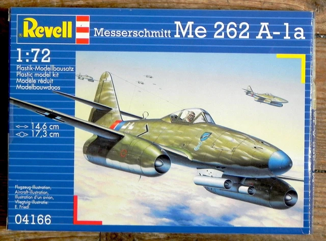 Maquette Avion Militaire 1/72 Messerschmitt 262 V5 (tricycle) Par A+V Models Ref AV 135