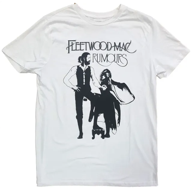 Fleetwood Mac Rumours White T-Shirt - OFFICIAL