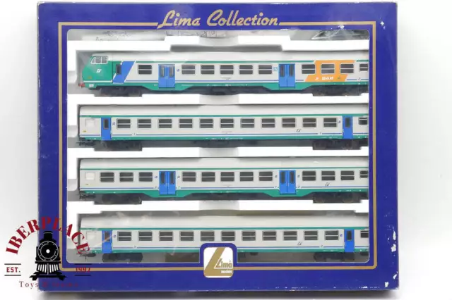 1:87 DC Lima 149954 Set Personenwagen mit Licht Steuerwagen FS Italia H0 Spur ho