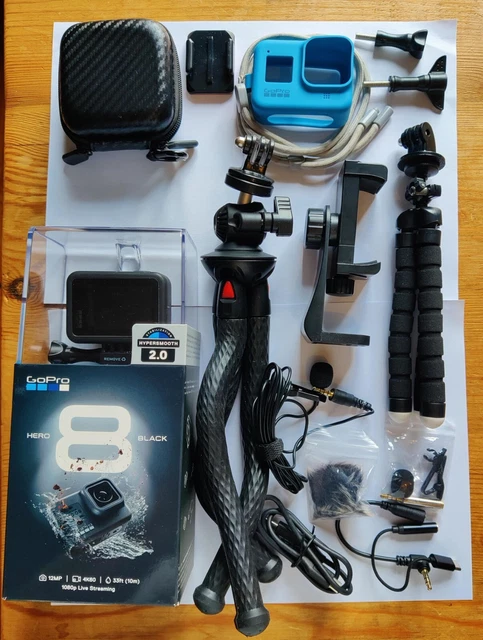 gopro hero 8 black 4k action camera bundle
