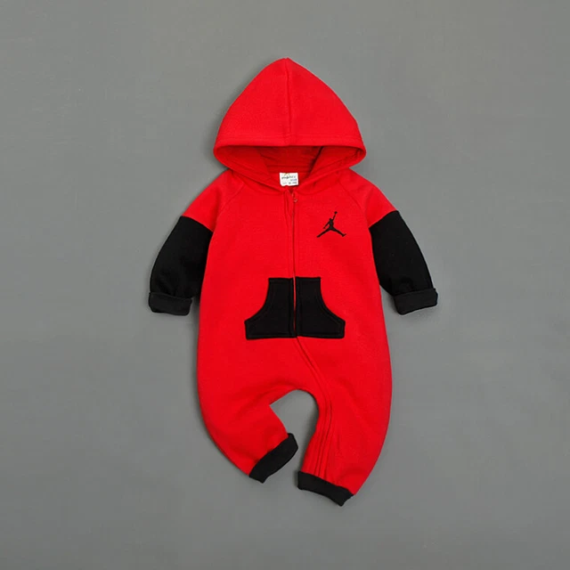 Tuta tutina body abiti abiti neonato bambina bambini con cappuccio lana 3