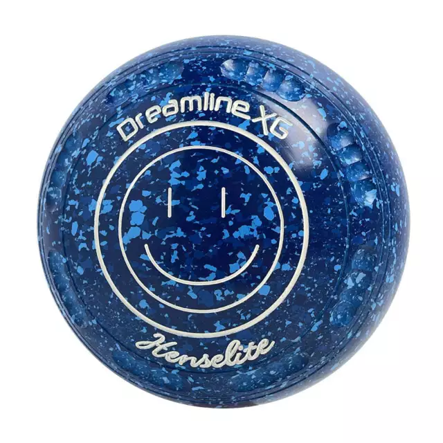 Henselite Dreamline XG Lawn Bowls Size 3 Heavy Gripped - Denim AI0-00