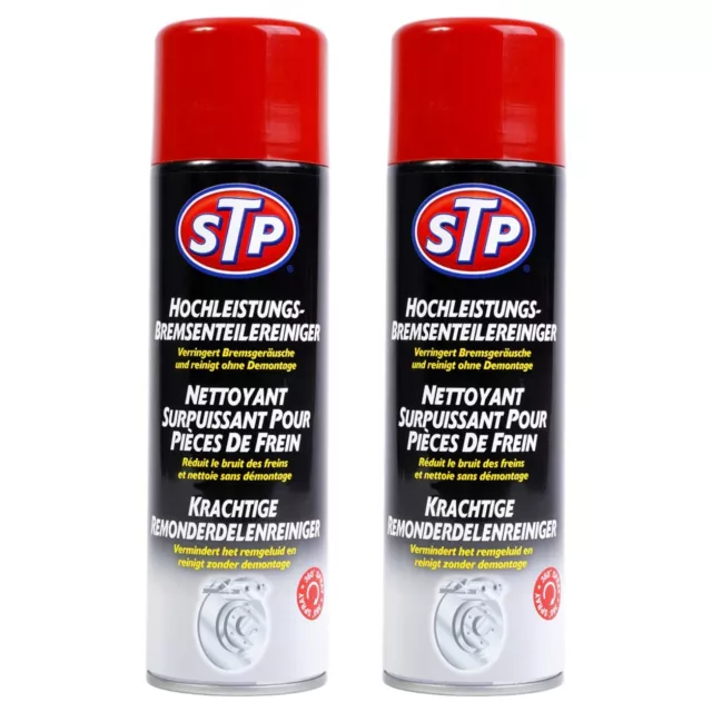 2x Pacco STP Detergente per Freni Spray 500ml Teile-Reiniger Sgrassato Motore