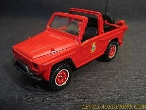 Solido 1/43 - Peugeot P4 Pompiers Secours Routier