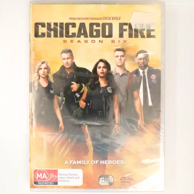 NEW Chicago Fire: Series 6 (DVD, 2017) Taylor Kinney - Action Drama TV Season 6