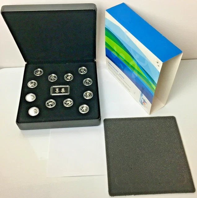 *CANADA* silver 13 pieces "2010 VANCOUVER OLYMPICS COIN SET"