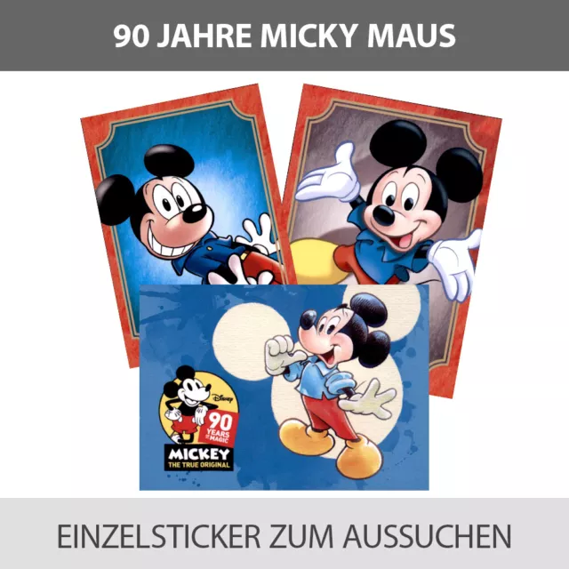 Panini Disney 90 Jahre Micky Maus - Einzelsticker 200-276 + Karten zum aussuchen