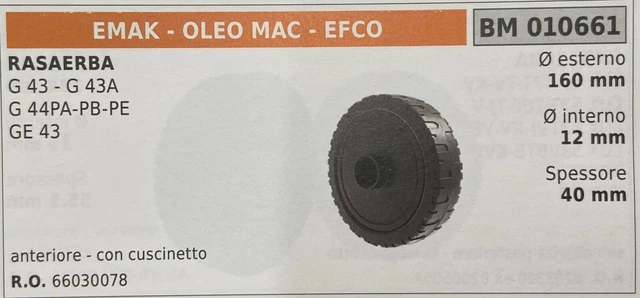 Arbre De Transmission Original Emak Pour Débroussailleuse Oleo Mac Efco - Référence 4098116R