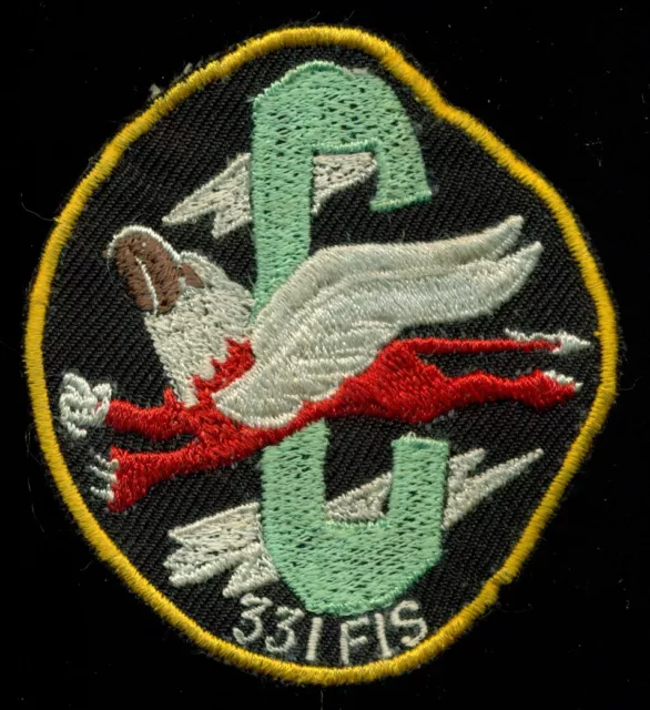 USAF 331st Fighter Interceptor Squadron Patch CT1