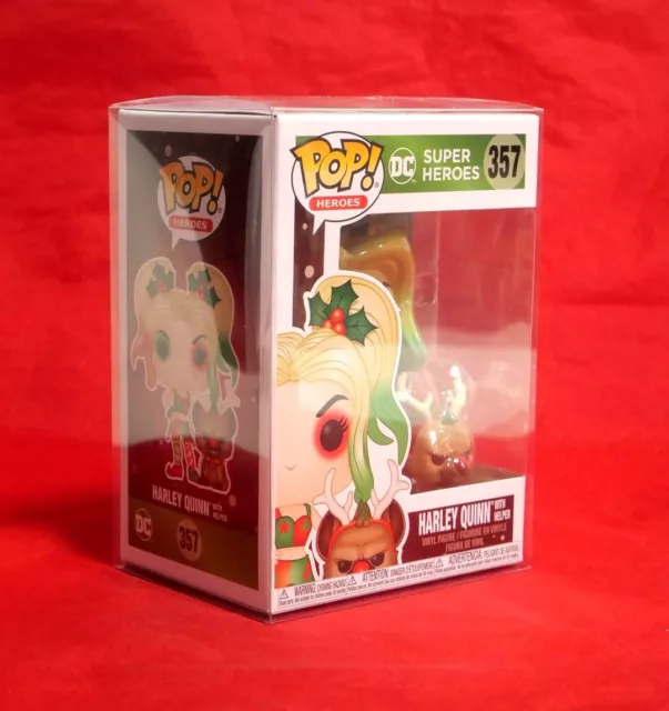 Batman Funko Pop Harley Quinn with Helper #357 MIB Vinyl Figure w Soft Protector