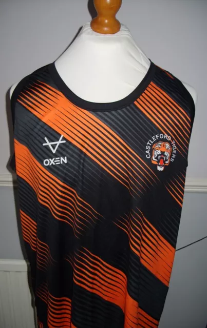 Xxl Castleford Tigers Official Oxen Training Singlet