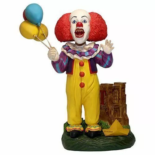 IT 1990 Mini-Series - Pennywise - Bobblehead Bobble Head Stephen King - NEW FOCO