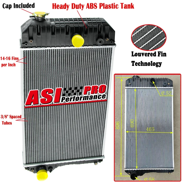 ALUMINUM CORE RADIATOR For Perkins 1104D-E44TA OEM# 2485B297 $348.68 ...