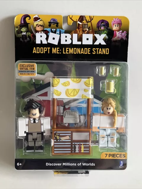 SEALED ROBLOX Celebrity Collection ADOPT ME: LEMONADE STAND w Virtual Item  Code