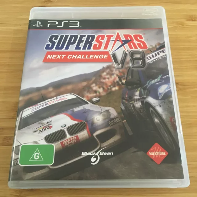 Superstars V8 Next Challenge | PlayStation PS3 Game | Like New Disc | Aus Seller