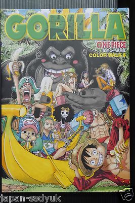 Japon One Piece Livre D Art Eiichiro Oda Color Walk 6 Gorilla Eur 30 65 Picclick Fr