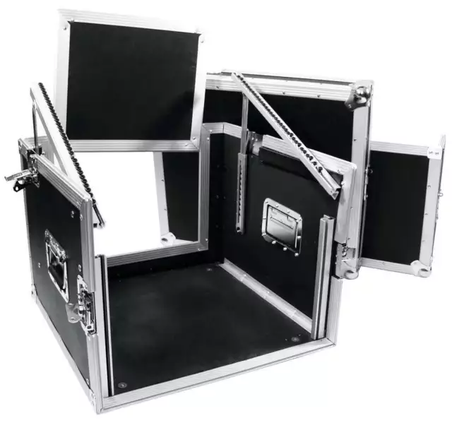 6/10 HE Flightcase Winkelrack Kombicase L-Rack Spezial Kombi Case Rackaufsteller
