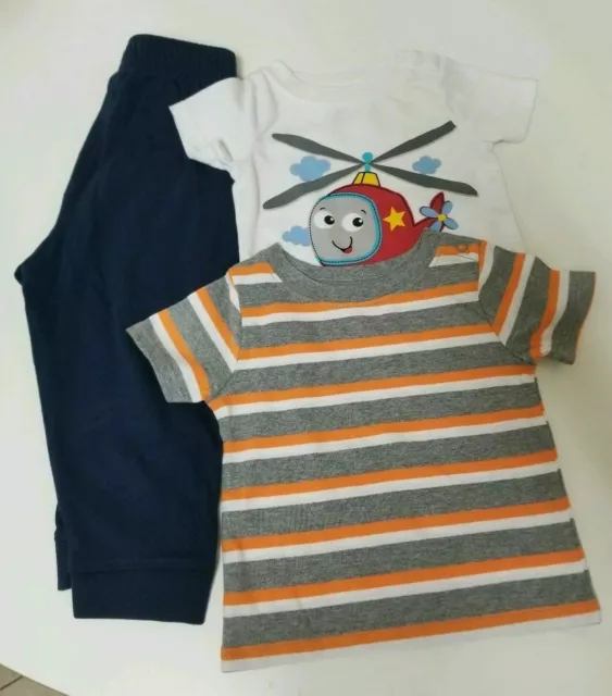 Baby Infant Boy Mixed Clothing Bundle (Sizes 0-6M & 3-9M)