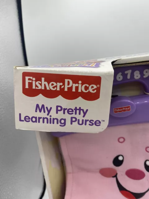 2007 NUEVO Fisher-Price Laugh & Learn My Pretty Learning Cartera NUEVO EN CAJA 2