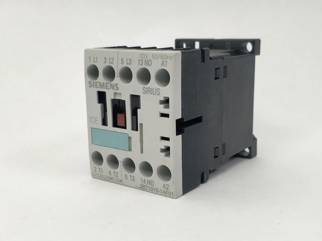 Siemens 3RT1015-1AF01 Sirius 110V Power Contactor