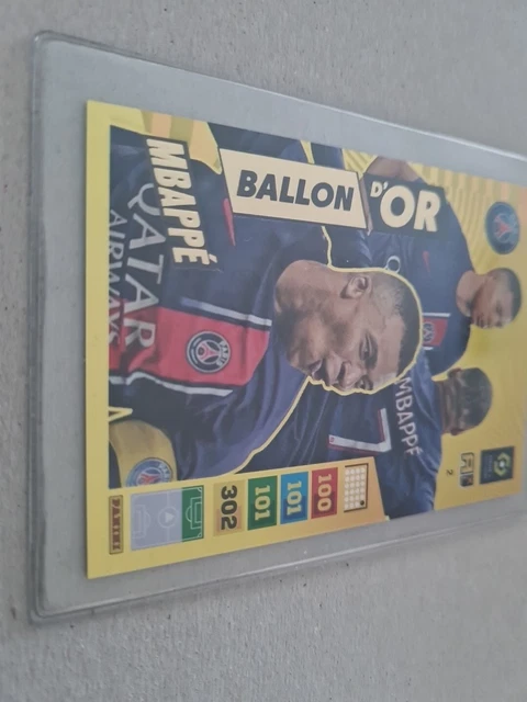 2023-24 Panini Adrenalyn XL Ligue 1 Ballon D'Or Kylian Mbappe