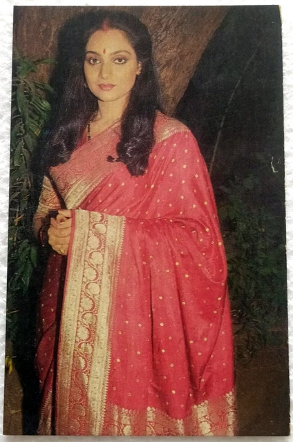 Carte postale de l'acteur de Bollywood Madhavi Carte postale