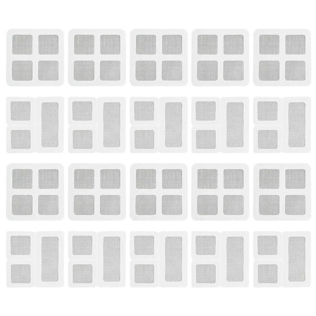 20 stücke Bildschirm Reparatursatz Fenster Bildschirm Ersatz Fiberglas Mesh Repa