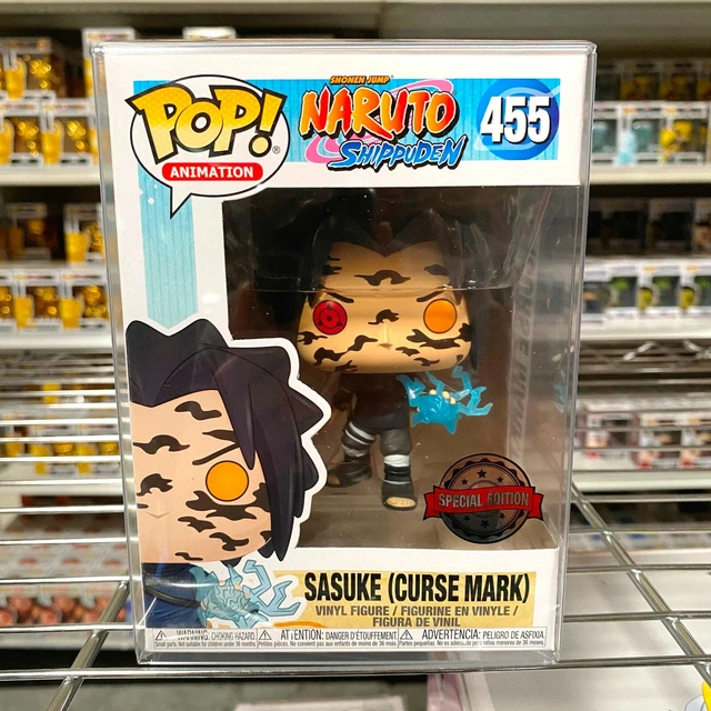 Funko Pop Naruto Shippuden : Sasuke (Curse Mark) #455 Vinyl "MINT" Special