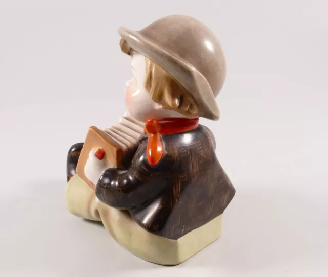 Hummelfigur XS 71/a Junge mit Ziehharmonika um 1955 Selten Buchstütze 2