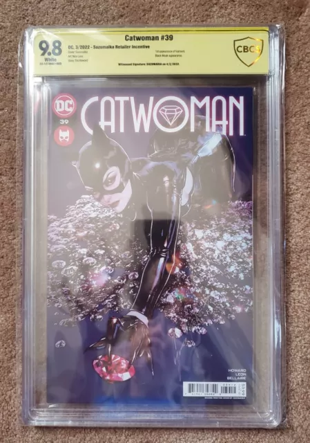 Catwoman #39 (2022) Sozomaika Variant - Cgc 9.8 Signed
